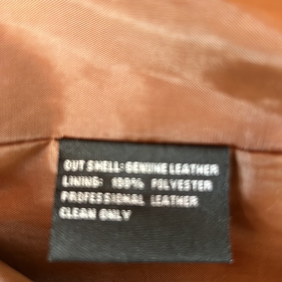 Leather Gallery Vintage 💯 Leather FringedCowboy Jacket Sz Small Men’s Authentic - Picture 14 of 16